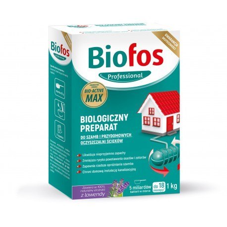 Biofos professional biologiczny preparat do szamb 1kg