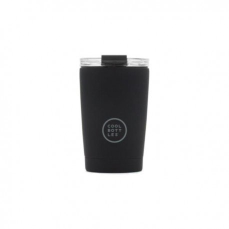 Cool bottles kubek termiczny 330 ml triple cool czarny Cool bottles kubek termiczny 330 ml triple cool czarny