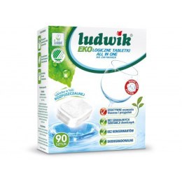 Ludwik ekologiczne tabletki all in one do zmywarek 90 szt. 1620g