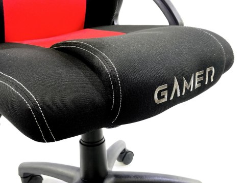 .Fotel obrotowy do biurka CARRERA M RED FABRIC .Fotel obrotowy do biurka CARRERA M RED FABRIC