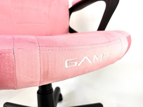 Fotel obrotowy do biurka MARIO ALCANTARA CANDY PINK