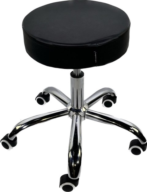 Krzesło obrotowe SIMPLE OFFICE BLACK PU Krzesło obrotowe SIMPLE OFFICE BLACK PU