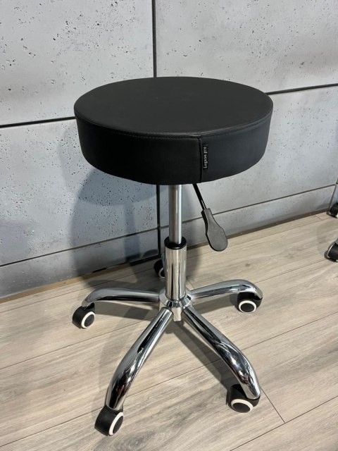 Krzesło obrotowe SIMPLE OFFICE BLACK PU Krzesło obrotowe SIMPLE OFFICE BLACK PU