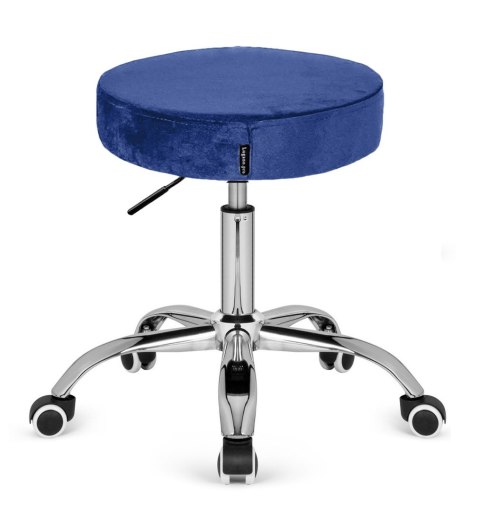 Krzesło obrotowe SIMPLE OFFICE BLUE VELVET Krzesło obrotowe SIMPLE OFFICE BLUE VELVET