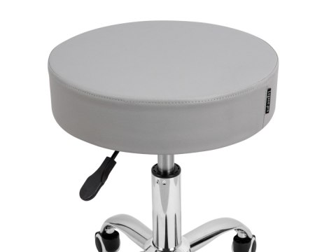 Krzesło obrotowe SIMPLE OFFICE LIGHT GREY PU