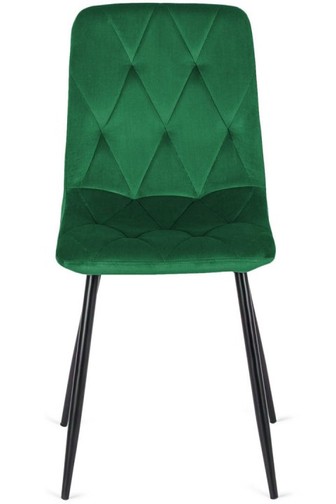 Krzesło tapicerowane BORGO VELVET GREEN Krzesło tapicerowane BORGO VELVET GREEN