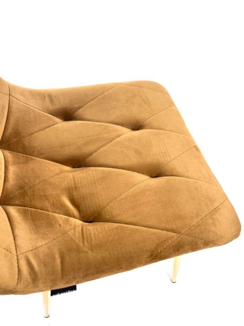 Krzesło tapicerowane BORGO VELVET TRUFLE SILVER Krzesło tapicerowane BORGO VELVET TRUFLE SILVER