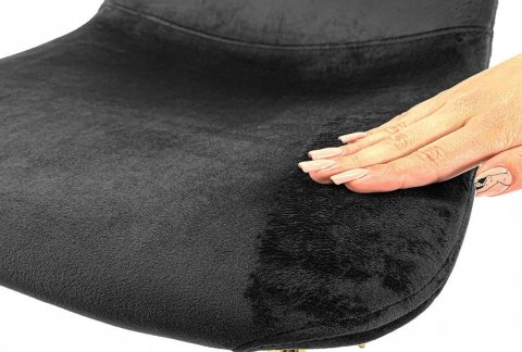 Krzesło tapicerowane GIULIA VELVET BLACK Krzesło tapicerowane GIULIA VELVET BLACK