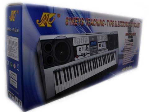 Keyboard MK-922 - duży wyświetlacz LCD, 61 klawiszy Keyboard MK-922 - duży wyświetlacz LCD, 61 klawiszy