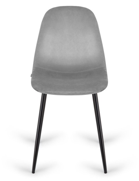 Krzesło tapicerowane GIULIA VELVET GREY Krzesło tapicerowane GIULIA VELVET GREY