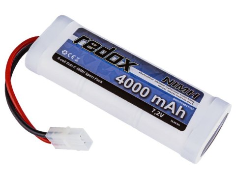 Redox 4000 mAh 7,2V - Pakiet NiMH Redox 4000 mAh 7,2V - Pakiet NiMH