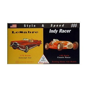 Model Plastikowy - Samochody Style & Speed - Le Sabre "Concept Car" / Indy Racer - Glencoe Models Model Plastikowy - Samochody Style & Speed - Le Sabre "Concept Car" / Indy Racer - Glencoe Models