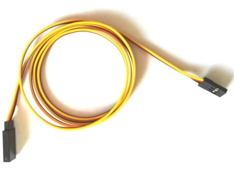 Przedłużacz serwa 90 cm JR - 0,13mm2 26AWG - płaski - MSP Przedłużacz serwa 90 cm JR - 0,13mm2 26AWG - płaski - MSP