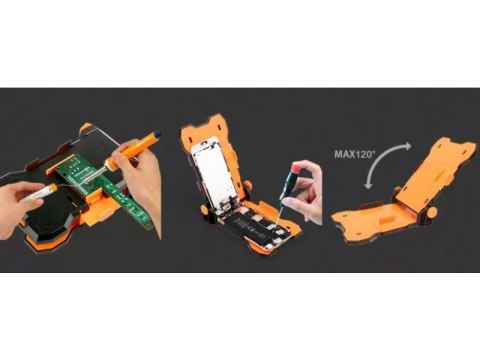 Podstawka, Uchwyt Serwisowy, Montażowy Do Naprawy Telefonów + Śrubokręty Jakemy Podstawka, Uchwyt Serwisowy, Montażowy Do Naprawy Telefonów + Śrubokręty Jakemy