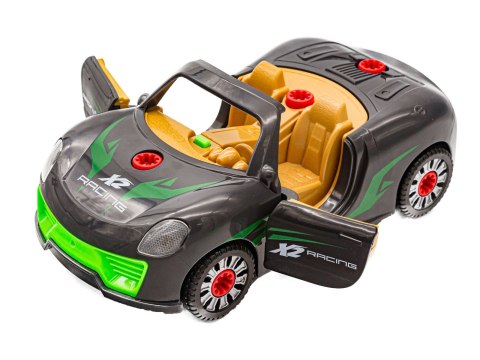 Samochód sportowy Porsche do rozkręcania i skręcania Wkrętarka