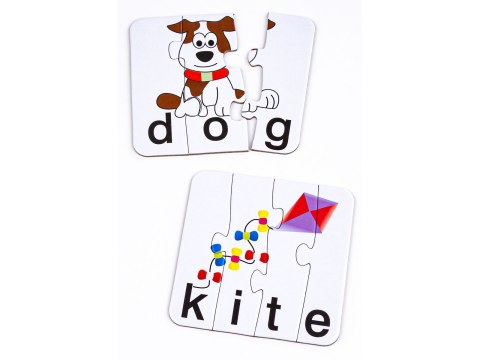 Edukacyjna Gra Słów, Puzzle Do Nauki Języka Angielskiego, Fiszki, Dopasuj Literki, Nauka Wyrazów Spelling Puzzle