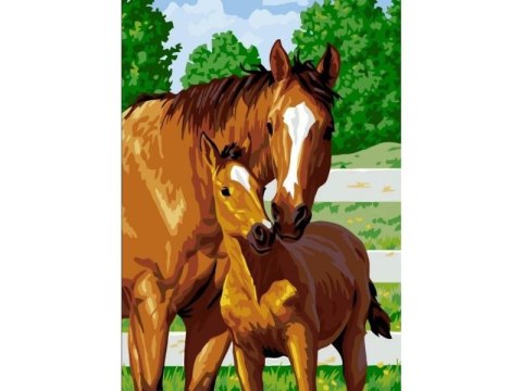 Haft Diamentowy, Obraz, Mozaika Diamentowa Diamond Painting, UROCZY ŹREBAK 30x40cm Haft Diamentowy, Obraz, Mozaika Diamentowa Diamond Painting, UROCZY ŹREBAK 30x40cm