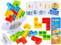 Zręcznościowa Gra Wieża TETRIS, Balansujące Klocki, Kolorowa Wieża Układanka