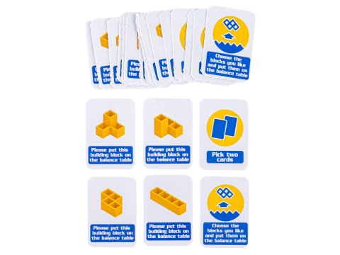 Zręcznościowa Gra Wieża TETRIS, Balansujące Klocki, Kolorowa Wieża Układanka