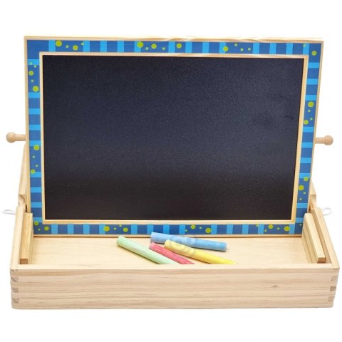 TOOKY TOY Tablica Magnetyczna Kredowa 2w1 Układanka Puzzle Kształty 117 el. Certyfikat FSC TOOKY TOY Tablica Magnetyczna Kredowa 2w1 Układanka Puzzle Kształty 117 el. Certyfikat FSC