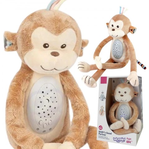 WOOPIE BABY Interaktywna Przytulanka Projektor 2w1 Usypiacz Małpka WOOPIE BABY Interaktywna Przytulanka Projektor 2w1 Usypiacz Małpka