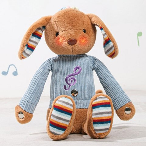 WOOPIE BABY Interaktywny Piesek Przytulanka z Dźwiękiem i Światłem WOOPIE BABY Interaktywny Piesek Przytulanka z Dźwiękiem i Światłem