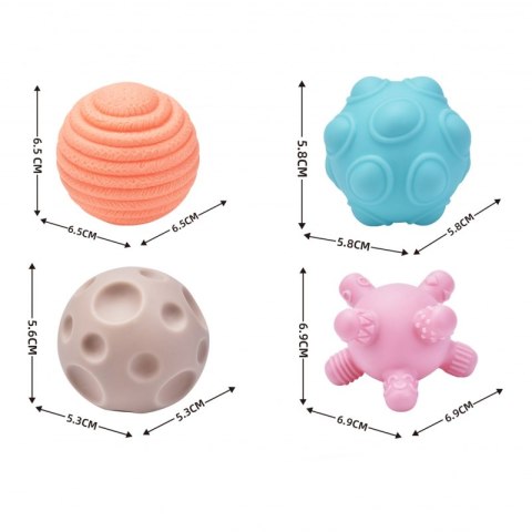 WOOPIE Elastyczna Kostka Sensoryczna Sorter dla Dzieci Zwariowane Kształty 5 el. WOOPIE Elastyczna Kostka Sensoryczna Sorter dla Dzieci Zwariowane Kształty 5 el.