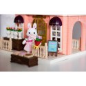 WOOPIE Domek dla Lalek Rodzina Królików Kwiaciarnia + Figurka