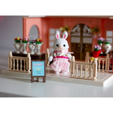 WOOPIE Domek dla Lalek Rodzina Królików Kwiaciarnia + Figurka WOOPIE Domek dla Lalek Rodzina Królików Kwiaciarnia + Figurka