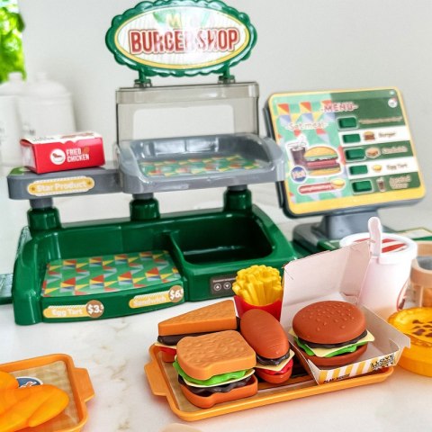 WOOPIE Sklep Restauracja Fast Food Mini Burger Shop 35 el. WOOPIE Sklep Restauracja Fast Food Mini Burger Shop 35 el.