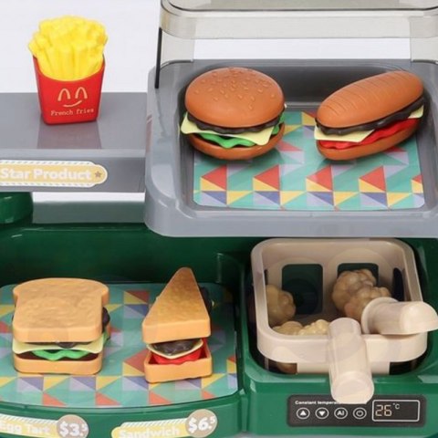WOOPIE Sklep Restauracja Fast Food Mini Burger Shop 35 el. WOOPIE Sklep Restauracja Fast Food Mini Burger Shop 35 el.