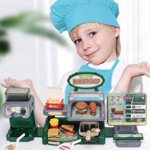 WOOPIE Sklep Restauracja Fast Food Mini Burger Shop 35 el. WOOPIE Sklep Restauracja Fast Food Mini Burger Shop 35 el.