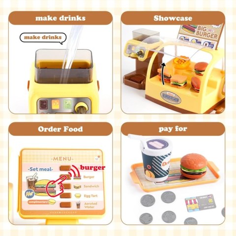 WOOPIE Sklep Restauracja Fast Food Mini Burger Shop "BIG BURGER" WOOPIE Sklep Restauracja Fast Food Mini Burger Shop "BIG BURGER"