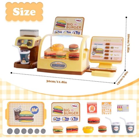 WOOPIE Sklep Restauracja Fast Food Mini Burger Shop "BIG BURGER" WOOPIE Sklep Restauracja Fast Food Mini Burger Shop "BIG BURGER"