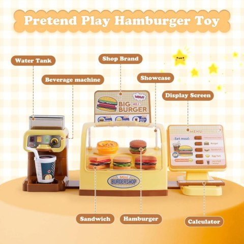 WOOPIE Sklep Restauracja Fast Food Mini Burger Shop "BIG BURGER" WOOPIE Sklep Restauracja Fast Food Mini Burger Shop "BIG BURGER"