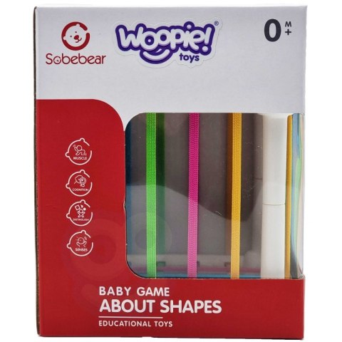 WOOPIE BABY Elastyczna Kostka Sensoryczna Sorter dla Dzieci Zwierzątka + Grzechotka 7 el. WOOPIE BABY Elastyczna Kostka Sensoryczna Sorter dla Dzieci Zwierzątka + Grzechotka 7 el.