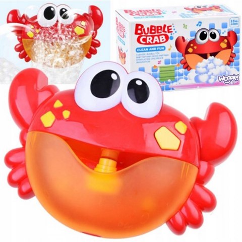WOOPIE BABY Zabawka do Kąpieli Krab do Robienia Piany z Melodią - 10 szt. WOOPIE BABY Zabawka do Kąpieli Krab do Robienia Piany z Melodią - 10 szt.