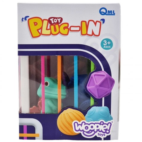 WOOPIE Elastyczna Kostka Sensoryczna Sorter dla Dzieci Kolorowe Dinozaury 6 el. WOOPIE Elastyczna Kostka Sensoryczna Sorter dla Dzieci Kolorowe Dinozaury 6 el.