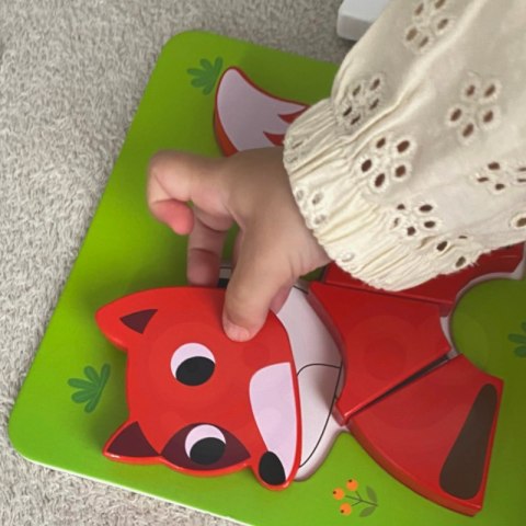 WOOPIE GREEN Układanka Drewniana Klocki Zwierzątka Montessori FSC WOOPIE GREEN Układanka Drewniana Klocki Zwierzątka Montessori FSC