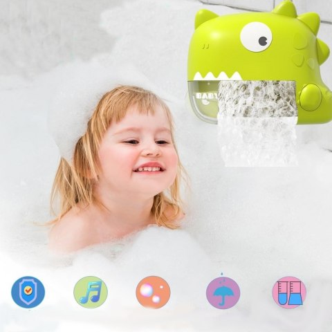 WOOPIE Zabawka do Kąpieli Dinozaur do Robienia Piany Zielony WOOPIE Zabawka do Kąpieli Dinozaur do Robienia Piany Zielony