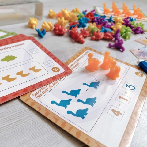 WOOPIE Zestaw Edukacyjny Nauka Liczenia Sortowanie Dinozaury 95 el. WOOPIE Zestaw Edukacyjny Nauka Liczenia Sortowanie Dinozaury 95 el.