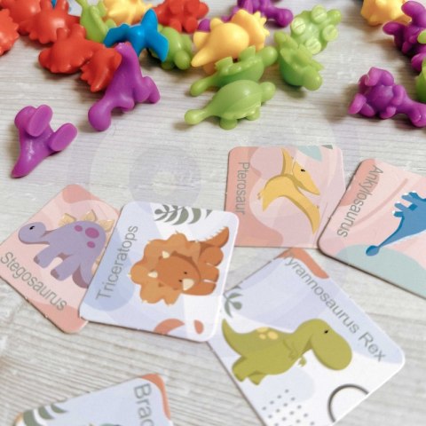WOOPIE Zestaw Edukacyjny Nauka Liczenia Sortowanie Dinozaury 95 el. WOOPIE Zestaw Edukacyjny Nauka Liczenia Sortowanie Dinozaury 95 el.