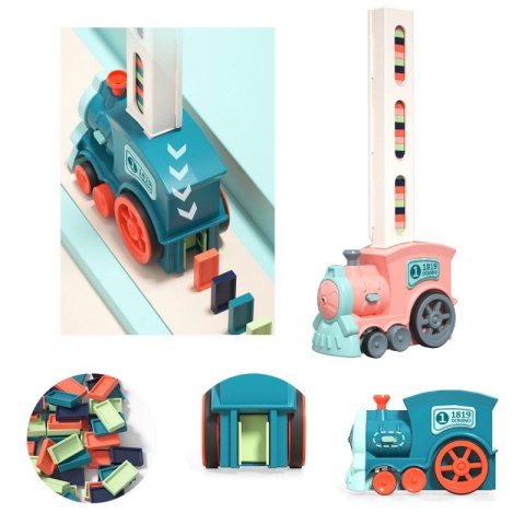 WOOPIE Electric Train Locomotive for Domino Blocks 63 pcs. WOOPIE Electric Train Locomotive for Domino Blocks 63 pcs.