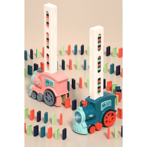 WOOPIE Electric Train Locomotive for Domino Blocks 63 pcs. WOOPIE Electric Train Locomotive for Domino Blocks 63 pcs.