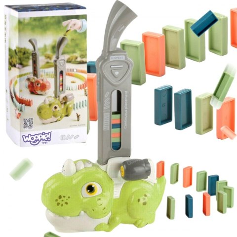 WOOPIE Interaktywna Ciuchcia Dinozaur Domino Zielony WOOPIE Interaktywna Ciuchcia Dinozaur Domino Zielony