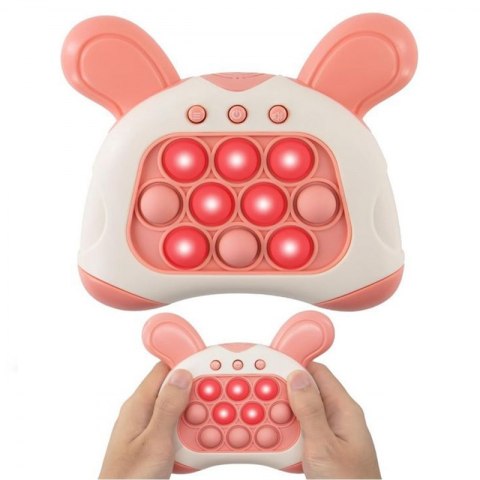 WOOPIE Gra POP IT Elektryczna Antystresowa Zręcznościowa Uszy Króliczka WOOPIE Gra POP IT Elektryczna Antystresowa Zręcznościowa Uszy Króliczka