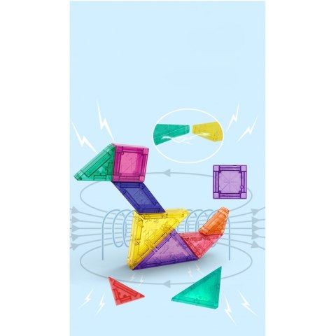 WOOPIE Tangram Klocki Magnetyczne Puzzle 3D WOOPIE Tangram Klocki Magnetyczne Puzzle 3D