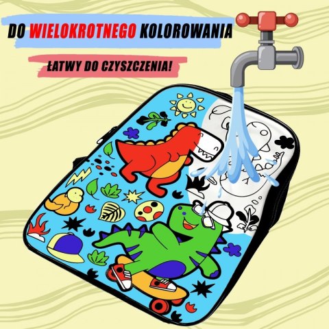 WOOPIE ART&FUN Zestaw artystyczny dla dziewczynek Plecak do malowania WOOPIE ART&FUN Zestaw artystyczny dla dziewczynek Plecak do malowania
