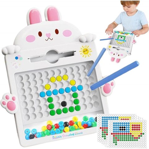 WOOPIE Tablica Magnetyczna dla Dzieci Montessori MagPad Królik WOOPIE Tablica Magnetyczna dla Dzieci Montessori MagPad Królik
