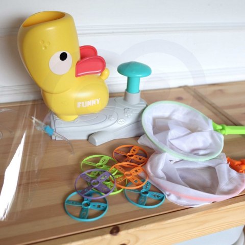 WOOPIE Gra Zręcznościowa Złap Frisbee Wyrzutnia Dysków WOOPIE Gra Zręcznościowa Złap Frisbee Wyrzutnia Dysków